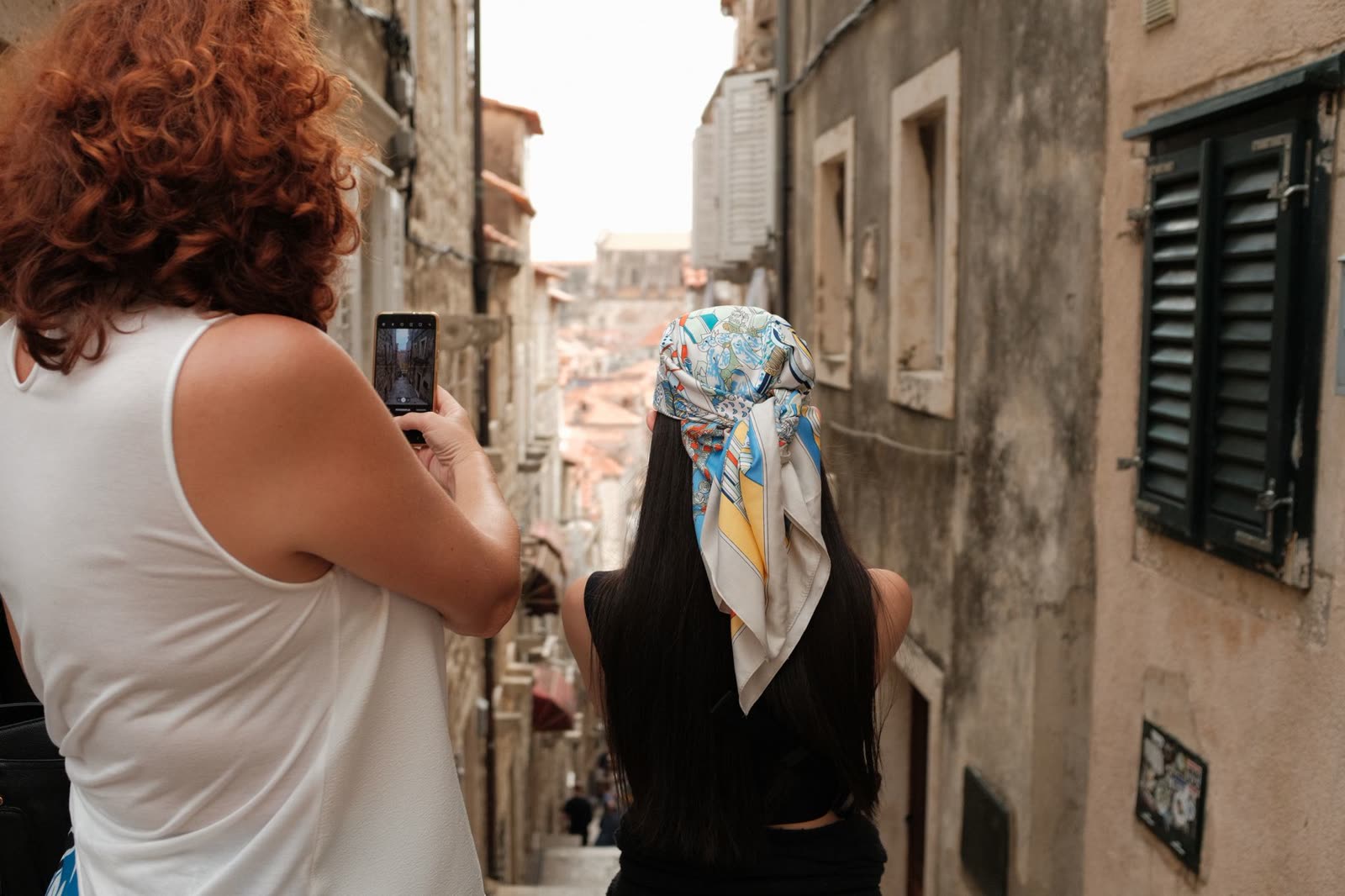 Uska ulica u Starom gradu Dubrovniku